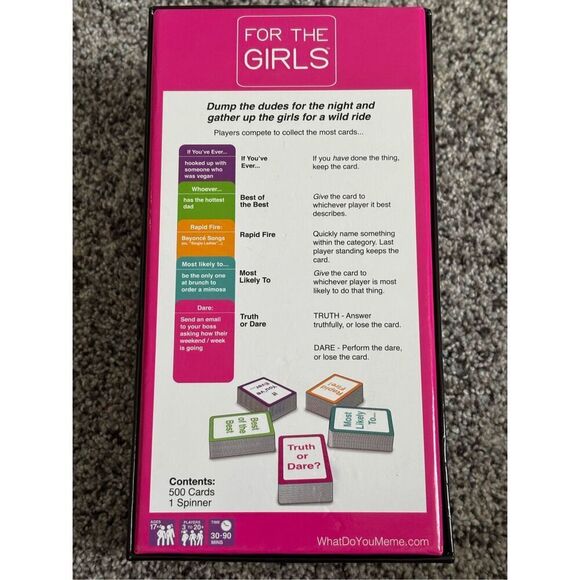 ❤️For The Girls Adult Party Game - Picture 2 of 2